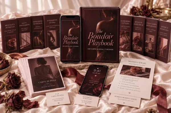 The Boudoir Playbook — 640 schede di posa