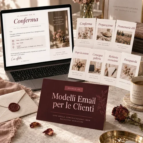Regalo 03: Modelli di email per le clienti