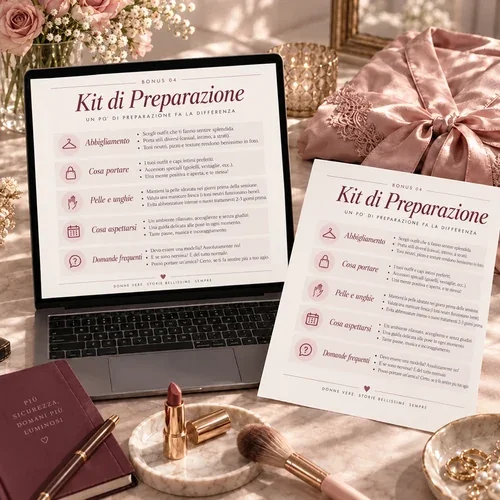 Bonus 04: Kit di preparazione per la cliente