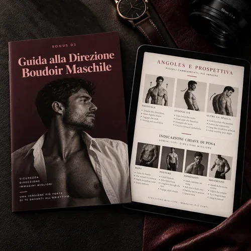 Bonus 08: Guida alla regia del boudoir maschile
