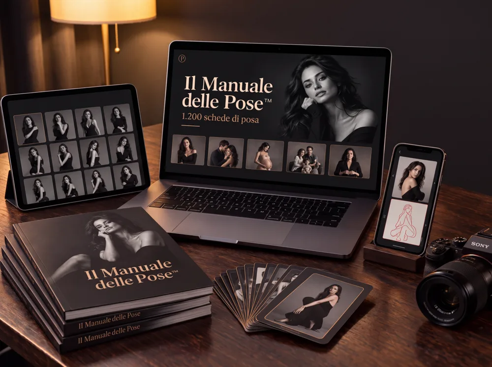 Il Manuale delle Pose™ — 1.200 schede di posa in 15 categorie
