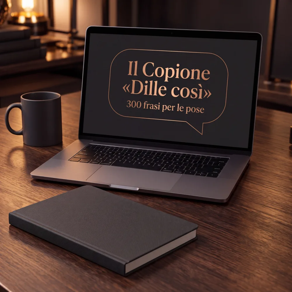 Il Copione “Dille così”: 300 frasi per le pose